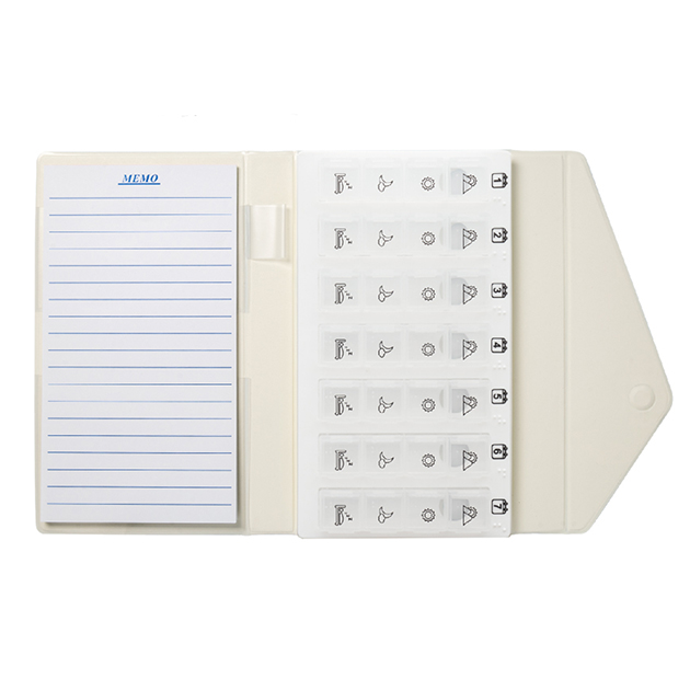 Week-Day Pill Dispenser w/ Case