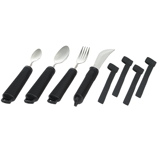 Black Utensils Set