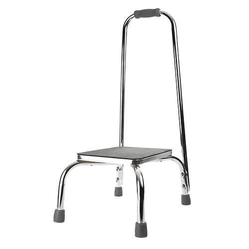 Foot Stool With Safety Handrail